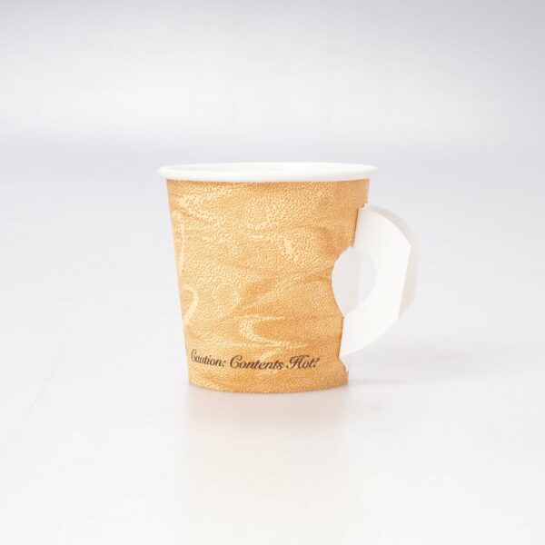 Vaso de Papel Café 4 Oz C/Asa SOLO 50 Pz