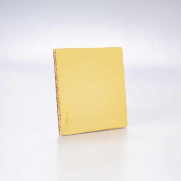 Base de Cartón Dorada 10x10 Cm