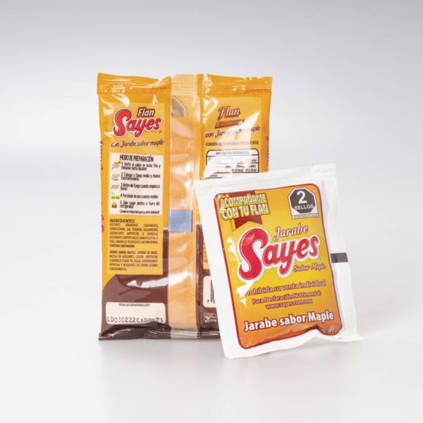 Polvo para Flan Sayes con Caramelo 90 Gr
