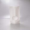 Bolsa Pouch Blanca C/Vtna Ovalada 500 Gr