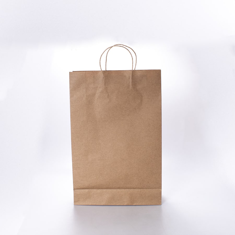 Bolsa con Asa Kraft Jumbo 12 Pz