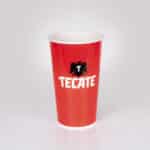 Vaso para Cerveza Tecate 44 Oz 25 Pz