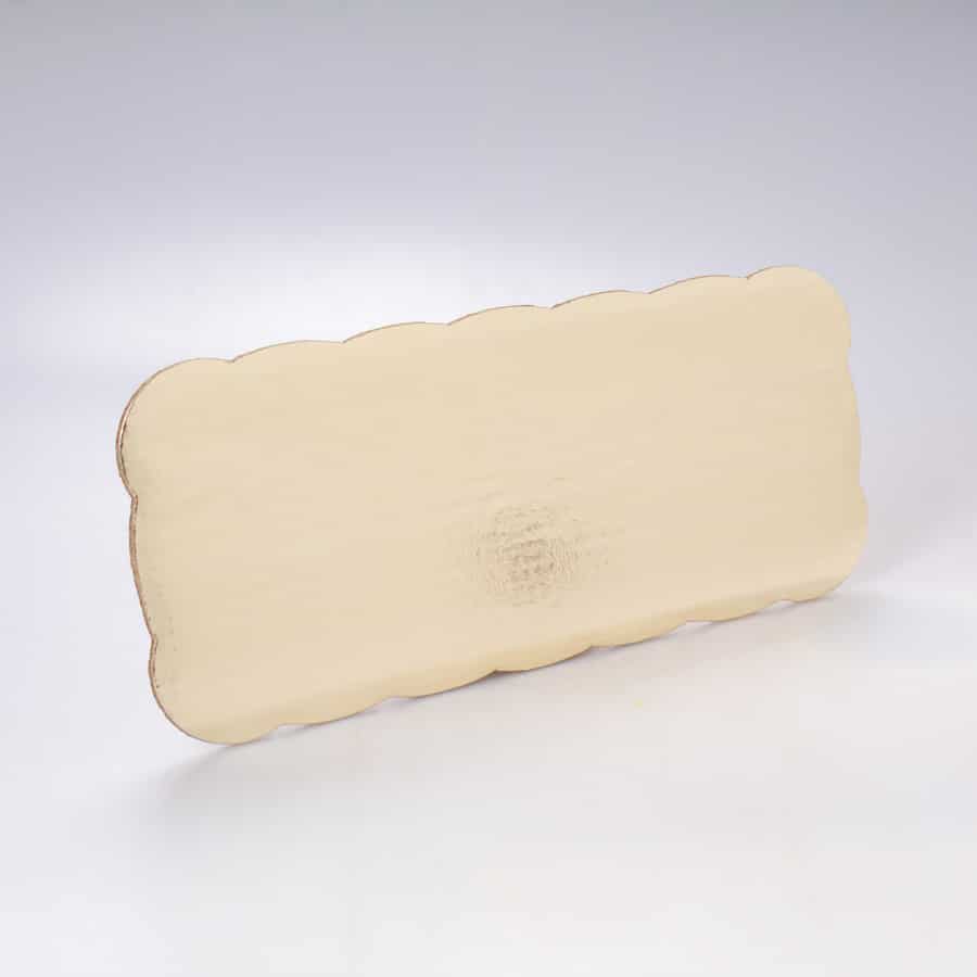 Base de Cartón Dorada 15x35 Cm