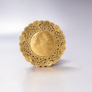 Blonda Redonda Dorada 10 Cm 100 Pz