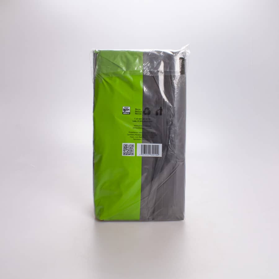 Bolsa Asa Polipapel Negra #3 (30x60) Povasa 1 Kg