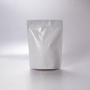 Bolsa Trilaminada Blanca Zipper 500 Gr