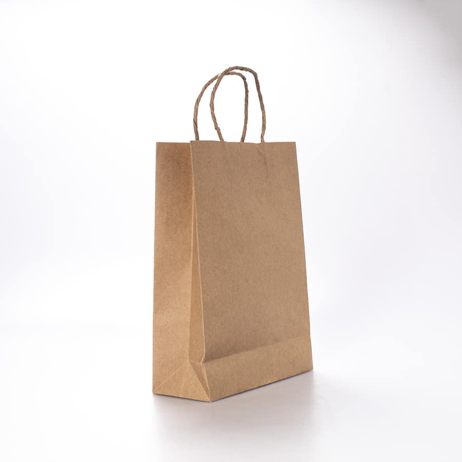 Bolsa con Asa Kraft Mediana 12 Pz