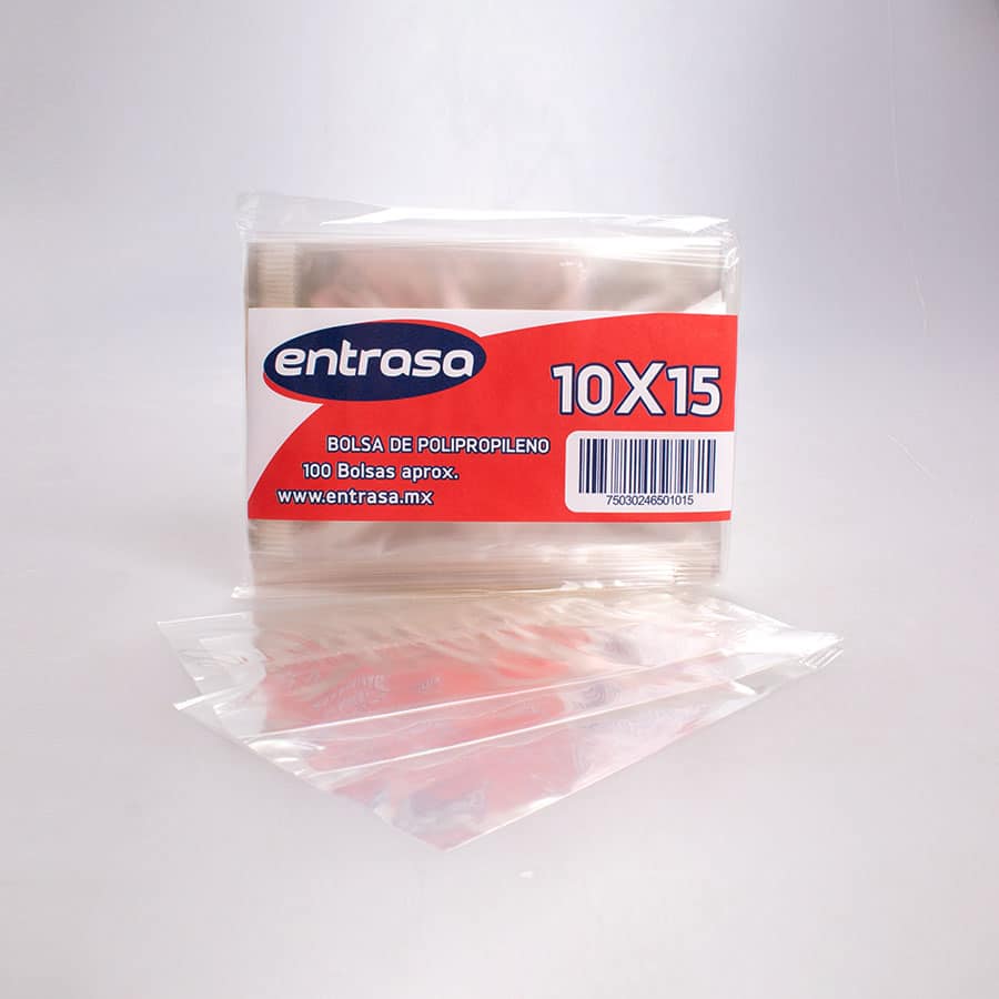 Bolsa de Celofán 10x15 Cm 100 Pz