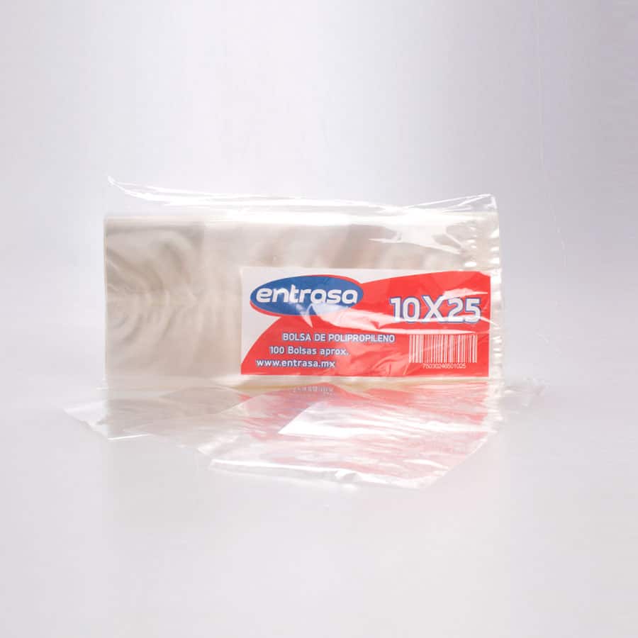 Bolsa de Celofán 10x25 Cm 100 Pz