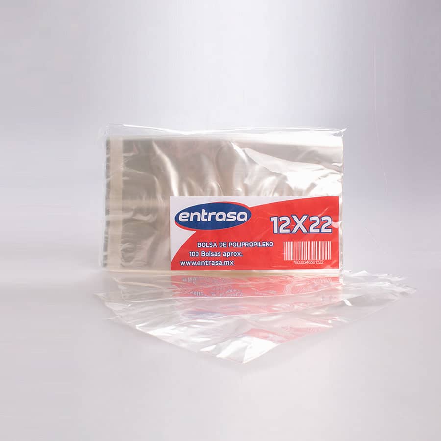 Bolsa de Celofán 12x22 Cm 100 Pz