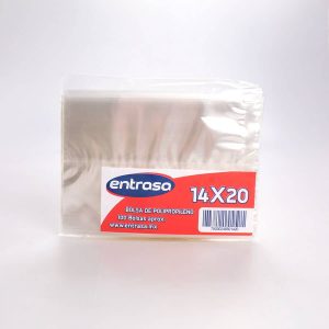 Bolsa de Celofán 14x20 Cm 100 Pz