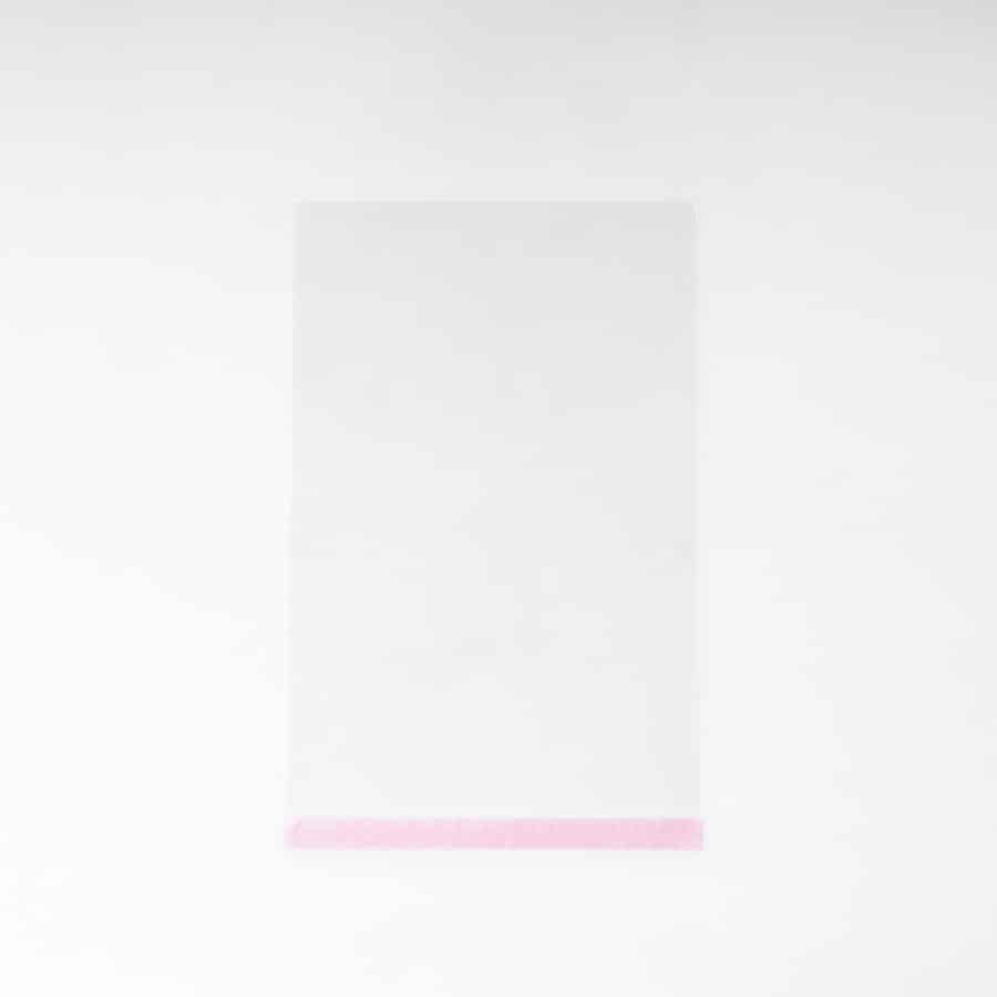 Bolsa de Celofán 22x30+3 Cm Adhesiva 100 Pz