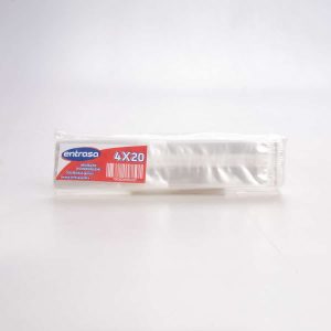 Bolsa de Celofán 4x20 Cm 100 Pz