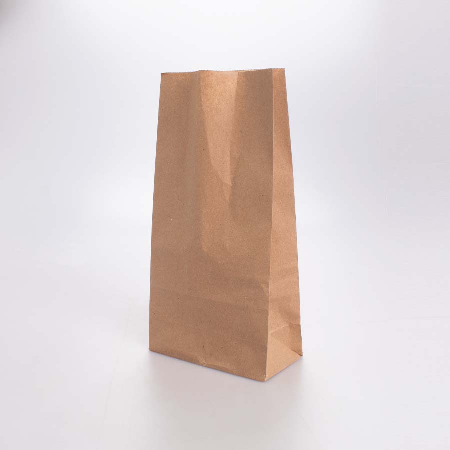 Bolsa de Papel Kraft 12.5x25x7.5 Cm