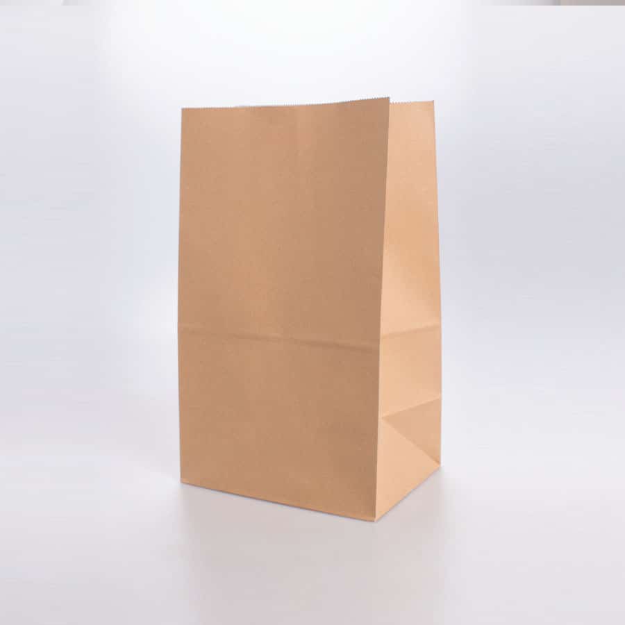 Bolsa de Papel Kraft 21x35x15 Cm