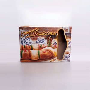 Caja para Rosca de Reyes CH 1 Pz