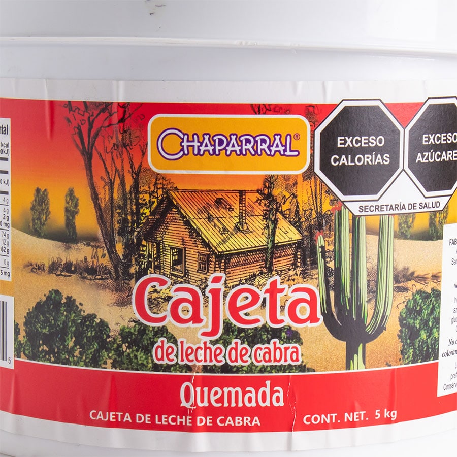 Cajeta Quemada Chaparral con 5 Kg