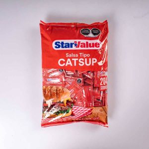Cátsup en Sobres Star Value 8 Gr 200 Pz