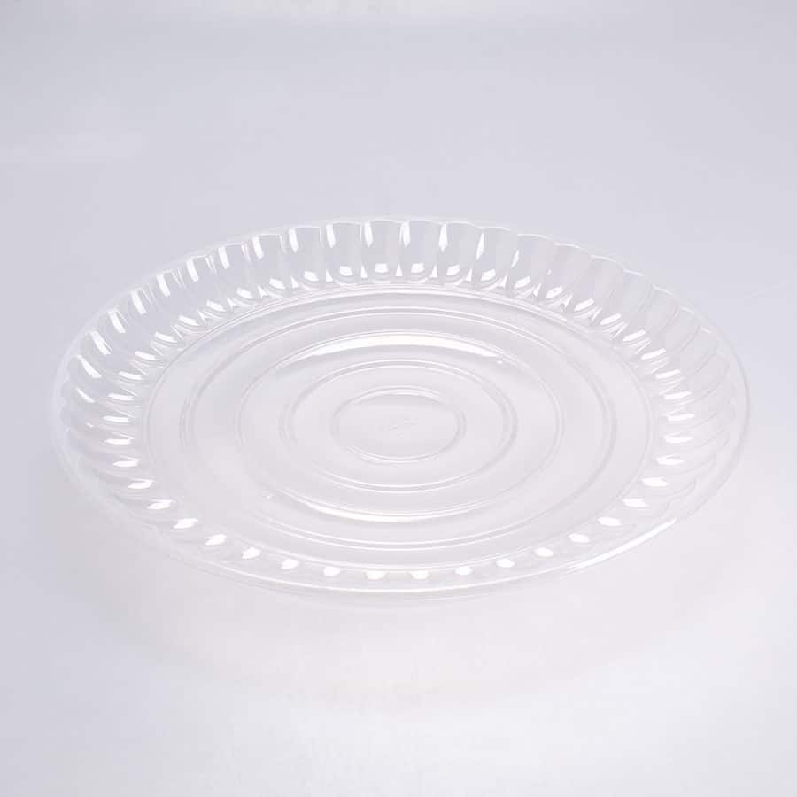 Charola Transparente Redonda 35 Cm