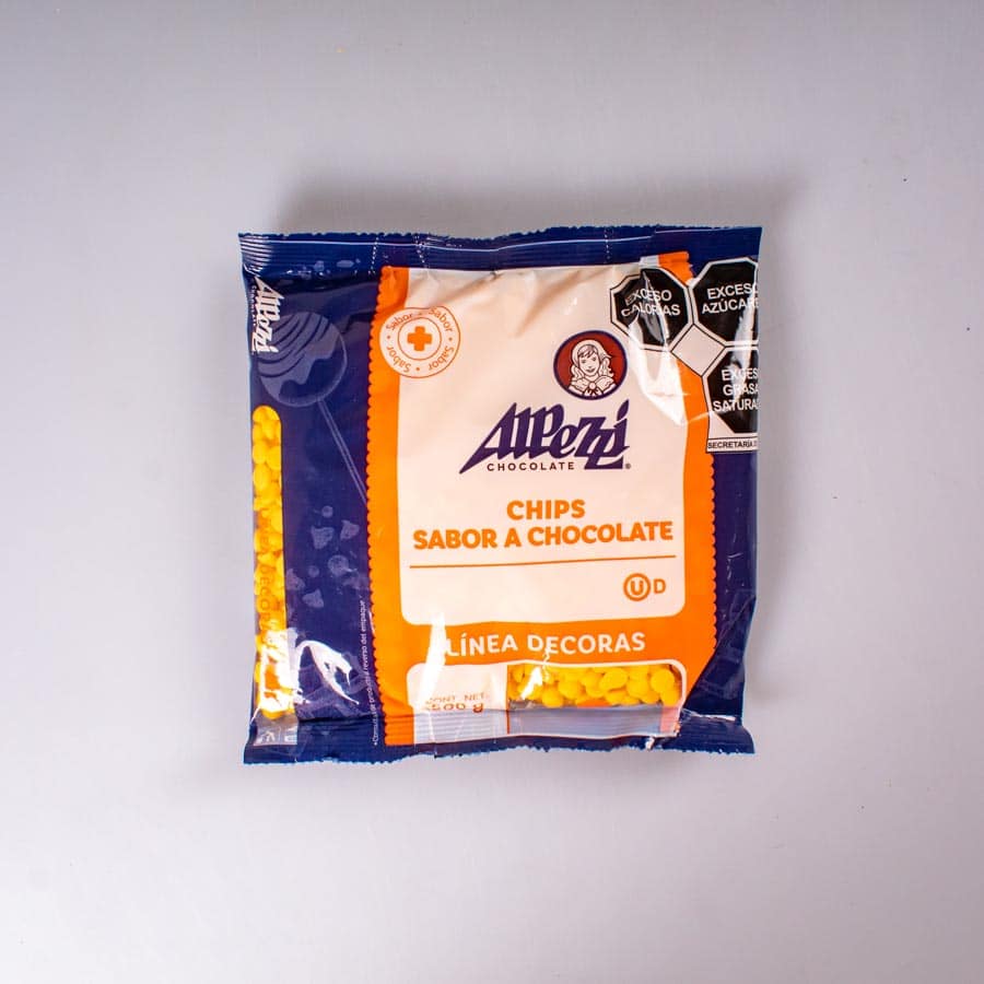 Chispa Amarilla Sabor Chocolate Alpezzi 500 Gr