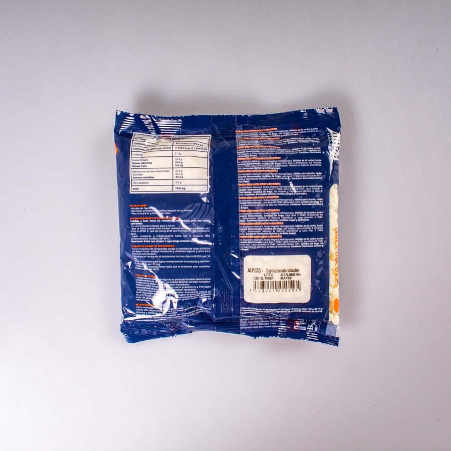 Chispa Blanca Sabor Chocolate Alpezzi 500 Gr