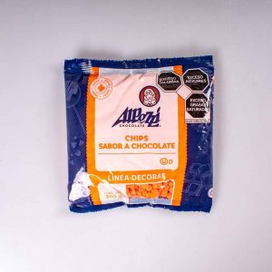 Chispa Naranja Sabor Chocolate Alpezzi 500 Gr