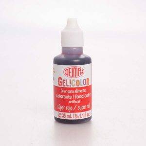 Colorante Super Rojo en Gel Deiman 35 Ml