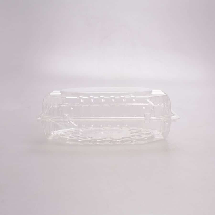 Contenedor Transparente Rectangular Chico 16x13.5x4 Cm