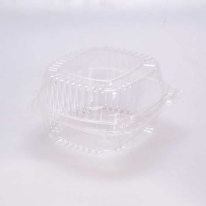 Contenedor Transparente para Ensalada 13x12x8 Cm