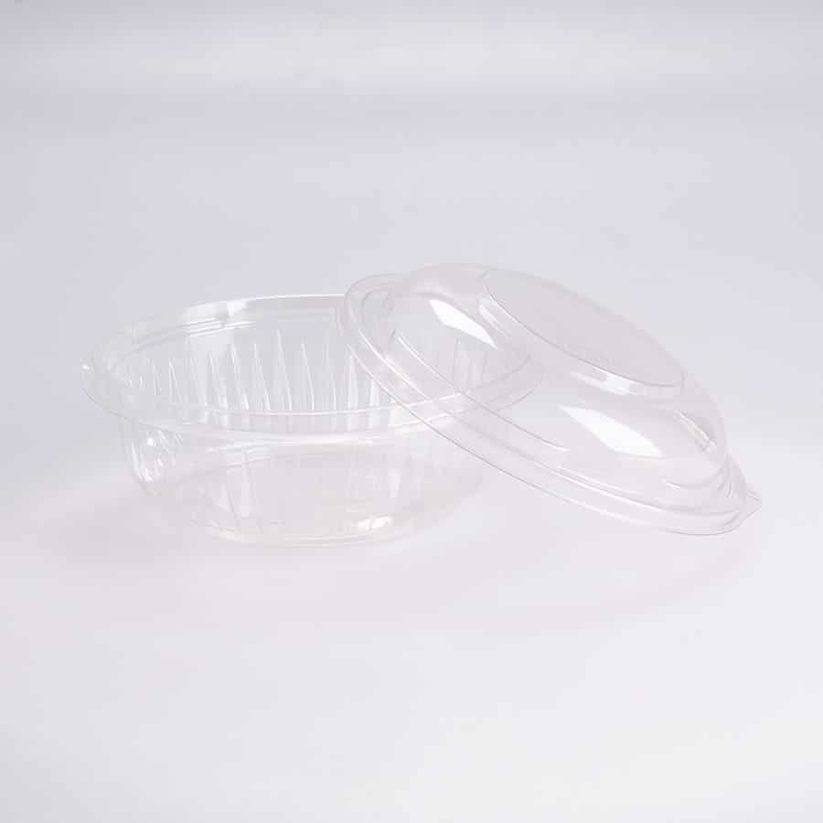 Contenedor Transparente para Ensalada Pet 12 Oz
