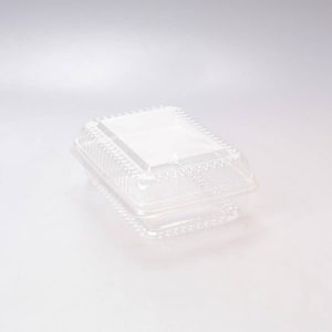 Contenedor Transparente para Nachos con Tapa