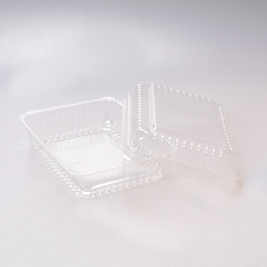 Contenedor Transparente para Nachos con Tapa