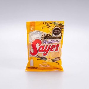 Gelatina Sabor Vainilla Sayes Leche 120 Gr