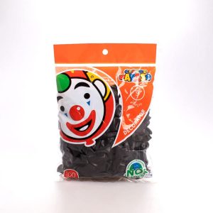Globo Negro #9 Payaso 100 Pz