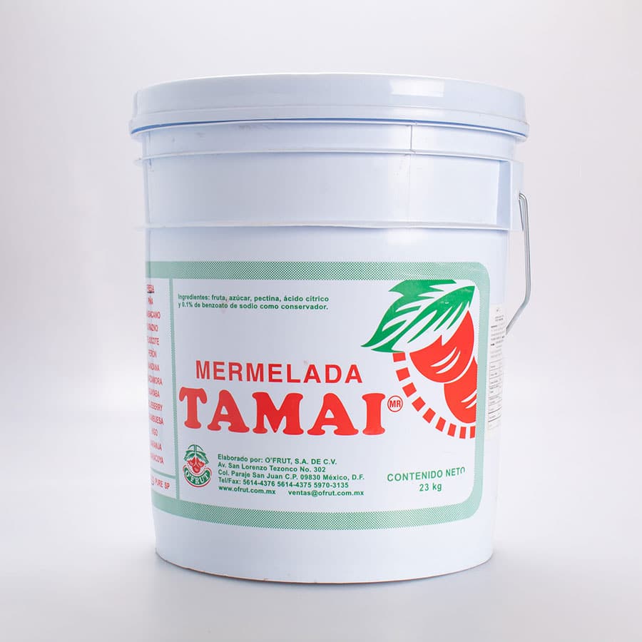 Mermelada de Fresa Tamai con 23 Kg