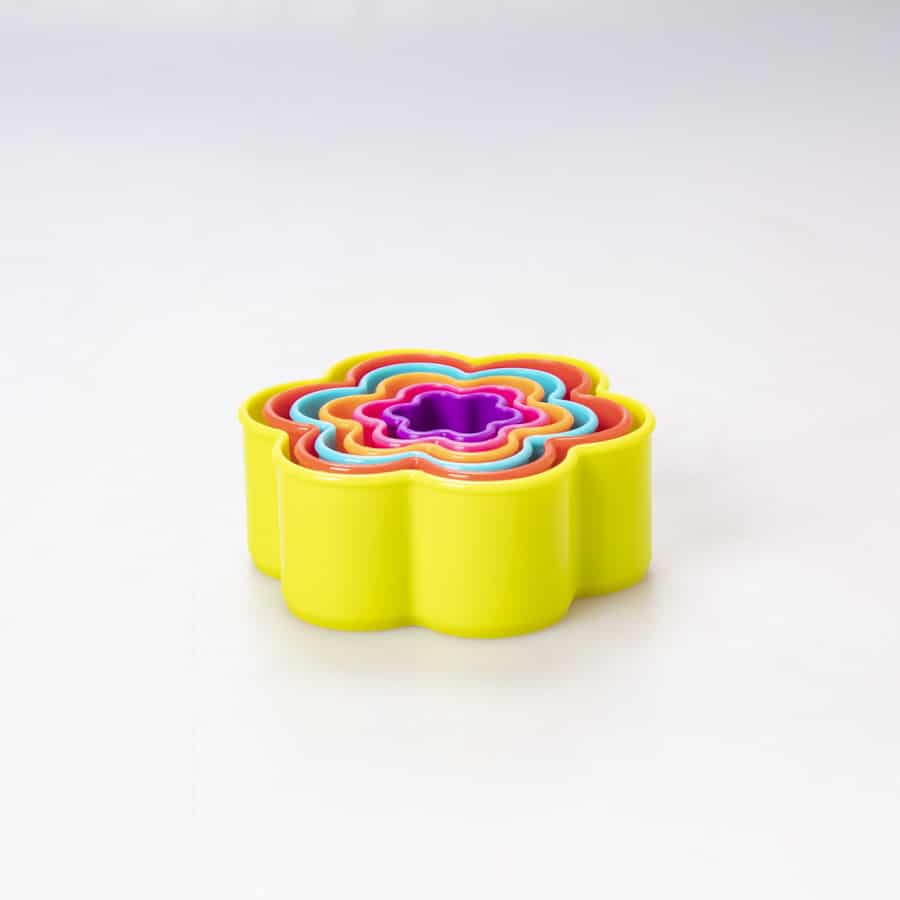 Set Cortadores de Galletas Flor 6 Pz