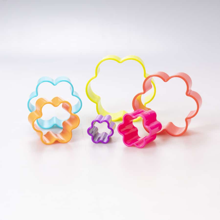Set Cortadores de Galletas Flor 6 Pz