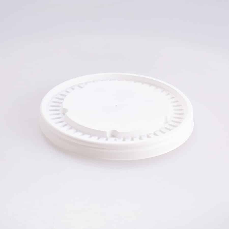 Tapa Blanca Plana Contenedor 32 Oz I. Paper 50 Pz