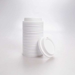 Tapa Domo Blanca para Vaso 10 Oz I. Paper 100 Pz