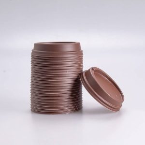 Tapa Domo Café para Vasos 12-16 Oz I. Paper 100 Pz
