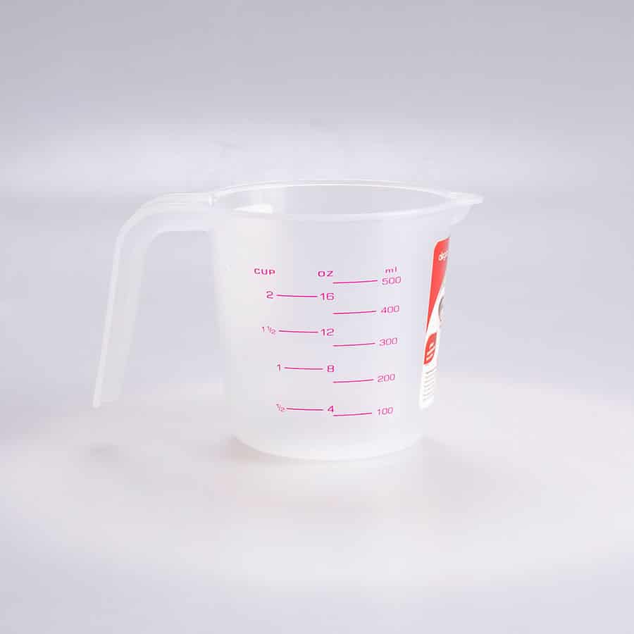 Taza Medidora de Plástico 500 Ml