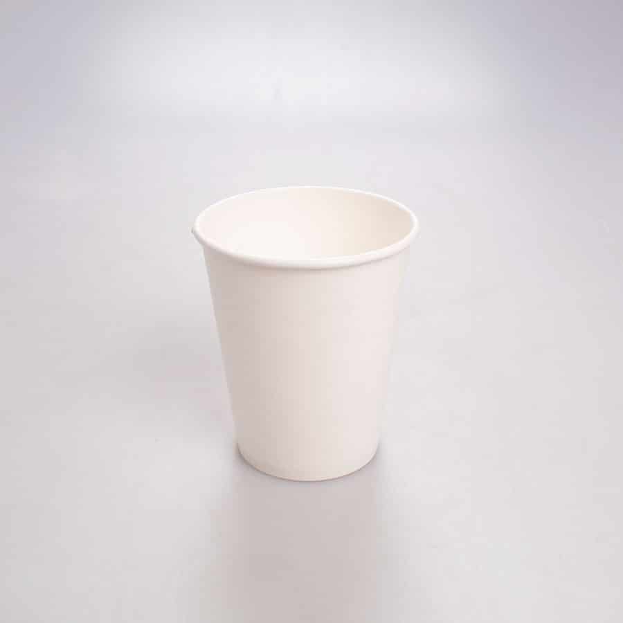 Vaso Blanco de Papel 12 Oz I. Paper 50 Pz