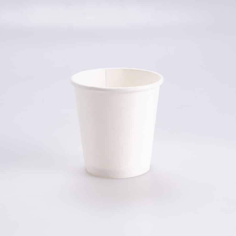 Vaso Blanco de Papel 6 Oz I. Paper 50 Pz