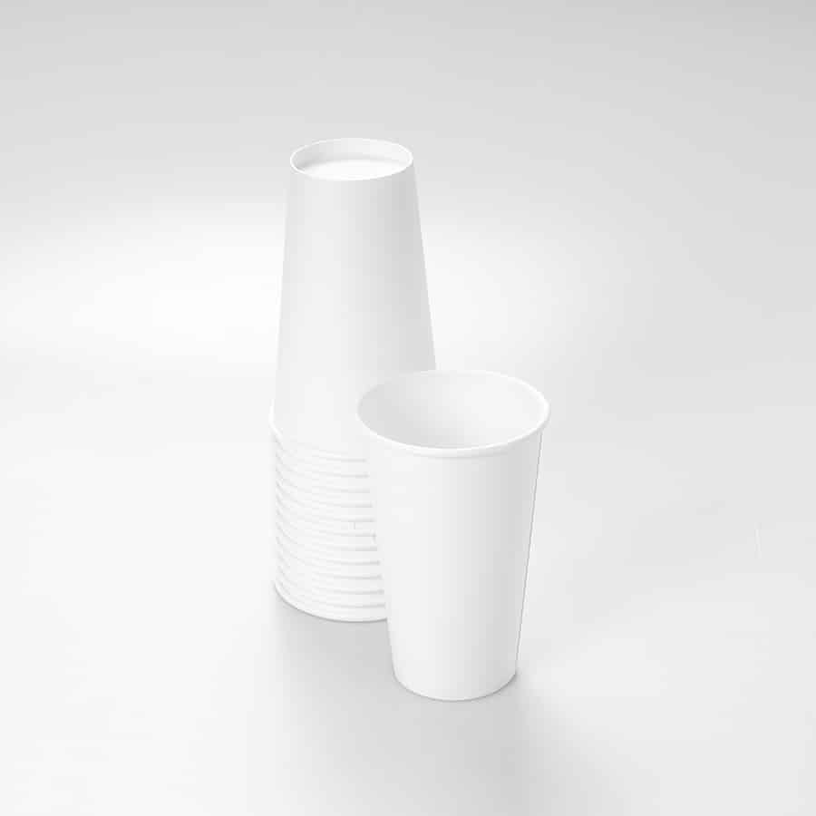 Vaso de Papel 16 Oz Mega Cup 50 Pz