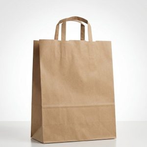 Bolsa Kraft con Asa 32.5×39×18 Grupo Compre