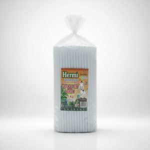 Popote Hermi 26 Cm Blanco 1 Kg