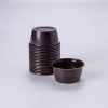 Vaso Souffle Negro 2 Oz I. Paper 250 Pz
