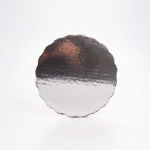 Base de Cartón Plateada Redonda 16 Cm