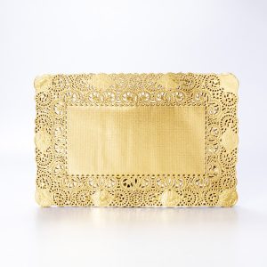 Blonda Rectangular Dorada 20x30 Cm 100 Pz