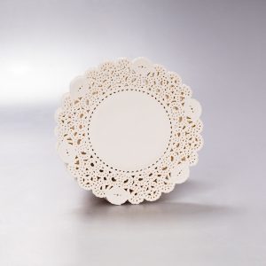 Blonda Redonda Blanca 10 Cm 100 Pz